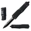 9" Black Tactical Recon OTF Combat Drop Point Blade Knife -CUTLERY WHOLESALER Sales 10 929CBP