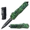 9" Marijuana Handle Tactical Automatic OTF Combat Knife -CUTLERY WHOLESALER Sales 10 929MJ20 20Copy
