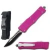 7" Street Walker Out Of The Front OTF Knife - Pink Handle -CUTLERY WHOLESALER Sales 112SPKCP20 20Copy