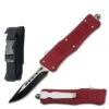 7" Street Walker Out Of The Front OTF Knife - Red Handle -CUTLERY WHOLESALER Sales 112SRDCP20 20Copy