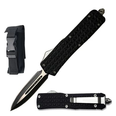8.5" Black Delta Force OTF Dual Action Automatic Knife 3 8.5" Black Delta Force OTF Dual Action Automatic Knife