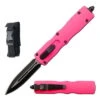 7.5" Pink Death Stalker Automatic Dual Action Out The Front Knife