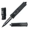 9" Tactical Carbon Fiber Out Of The Front OTF Knife -CUTLERY WHOLESALER Sales 175LBKDP