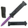 8.75" Purple Blade Double Action JOKER OTF Automatic Knife -CUTLERY WHOLESALER Sales 177PU