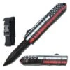 9" American Flag OTF Dual Action Automatic Knife 2 9" American Flag OTF Dual Action Automatic Knife -CUTLERY WHOLESALER Sales 194RSTCS