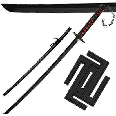 40 Inch Overall Ichingo's Tensa Zangetsu Katana Sword 3 40 Inch Overall Ichingo's Tensa Zangetsu Katana Sword