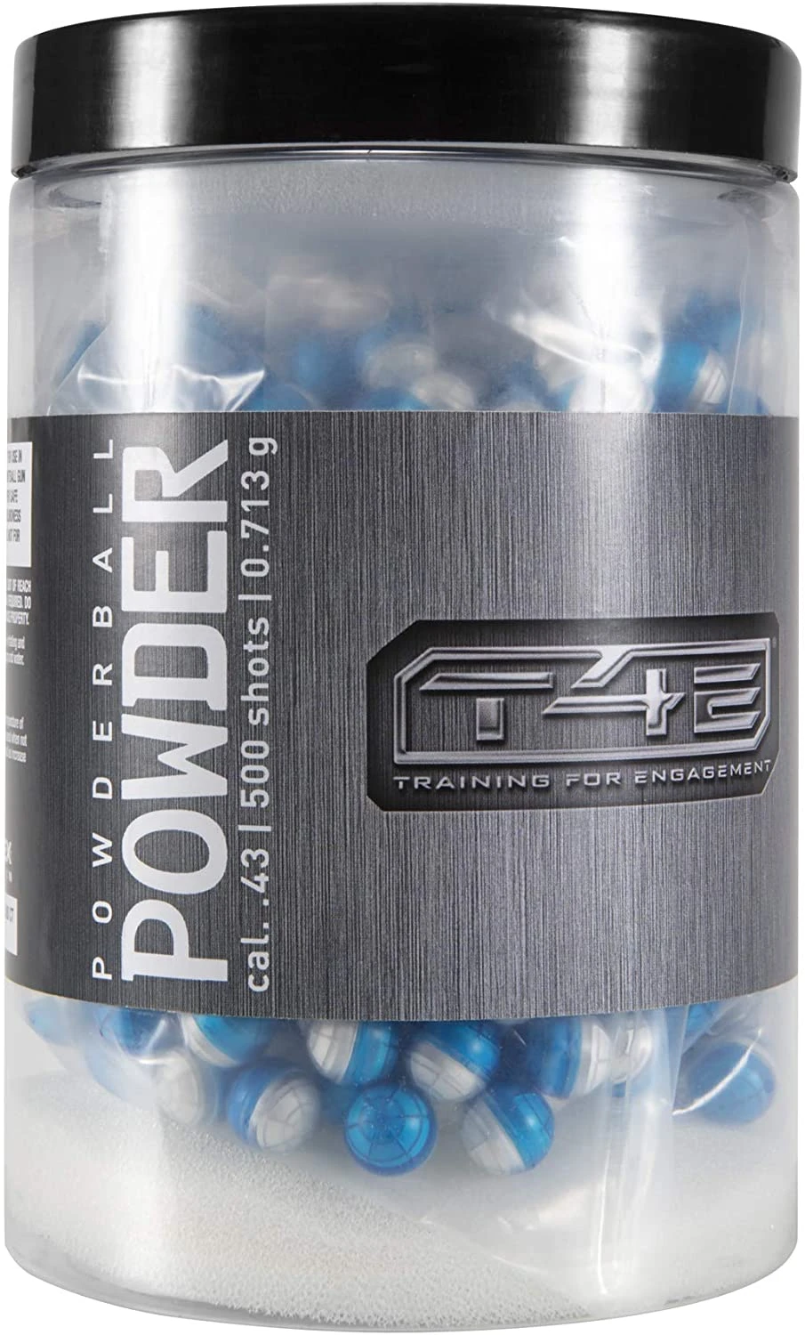 T4E Premium .43 Caliber Powder Ball Ammo, 500 Count Jar 3 T4E Premium .43 Caliber Powder Ball Ammo, 500 Count Jar