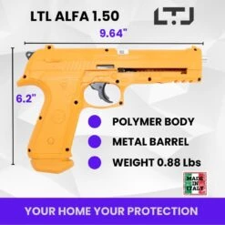Alfa 1.50 .50 Cal Self Defense Pepper Air Pistol Paintball Gun Marker Weapon 11 Alfa 1.50 .50 Cal Self Defense Pepper Air Pistol Paintball Gun Marker Weapon -CUTLERY WHOLESALER Sales 440 190 5