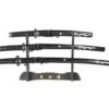 4 Pcs Dragon Slayer Samurai Katana Sword Set Black -CUTLERY WHOLESALER Sales 4D3SI022BK1