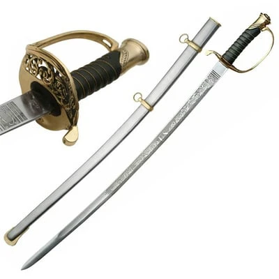 U.S Civil War 1850 Army Staff Field Officers Sword 3 U.S Civil War 1850 Army Staff Field Officers Sword