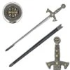 Medieval 12th Century Templar Knight Crusader Sword -CUTLERY WHOLESALER Sales 4N3SI149047.1