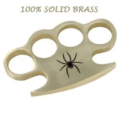 Arachnid Solid Brass Knuckle Paper Weight 7 Arachnid Solid Brass Knuckle Paper Weight -CUTLERY WHOLESALER Sales 6A1 BN2837 2
