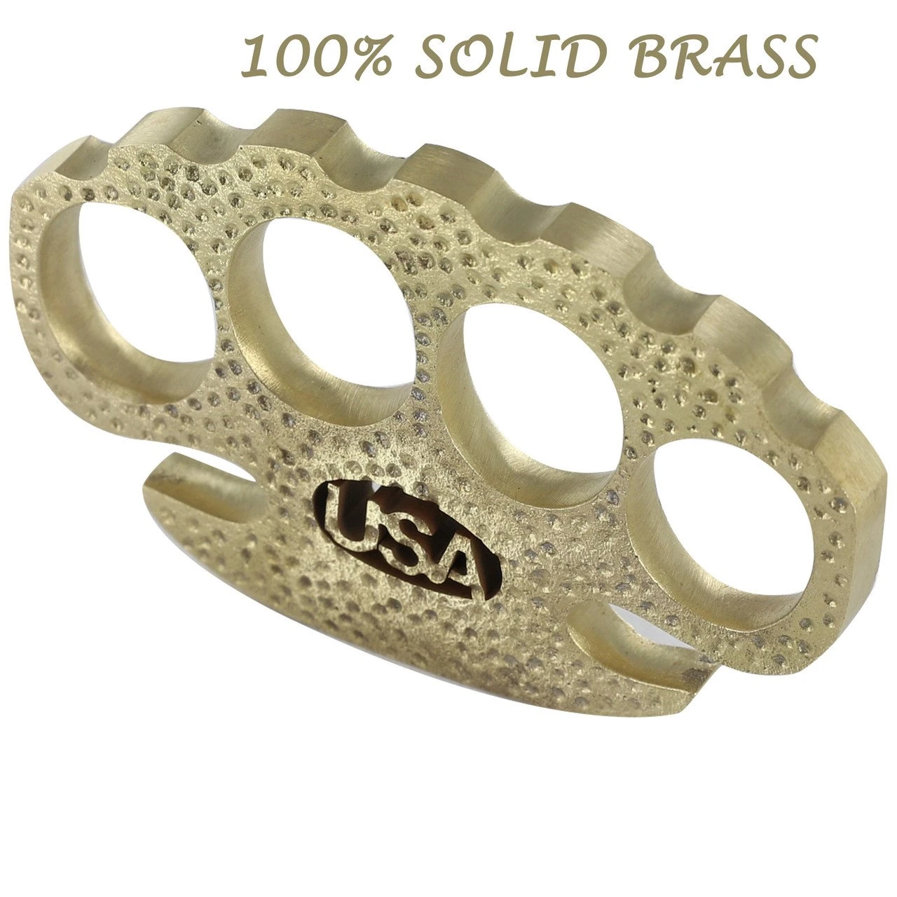 USA Initial 100% Pure Brass Knuckle Paper Weight Accessory 5 USA Initial 100% Pure Brass Knuckle Paper Weight Accessory - Image 3