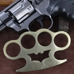 Dark Knight Pure Solid Brass Knuckle Paper Weight Accessory -CUTLERY WHOLESALER Sales 6B1 BN2839 4