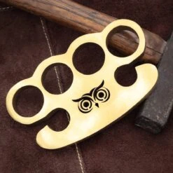 Wise Owl Pure Brass Knuckle Paper Weight -CUTLERY WHOLESALER Sales 6B1 BN2860 4