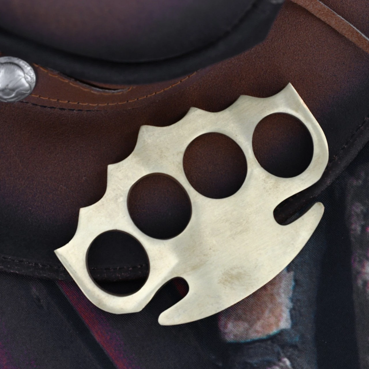 Kingsman Solid Brass Belt Buckle Knuckle Paper Weight 6 Kingsman Solid Brass Belt Buckle Knuckle Paper Weight - Image 4