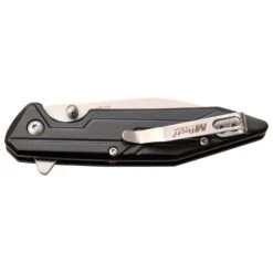 Mtech 7 Inch Manual Folding Pocket Knife Black Aluminum Handle -CUTLERY WHOLESALER Sales 6I3 MT 1177BK 2