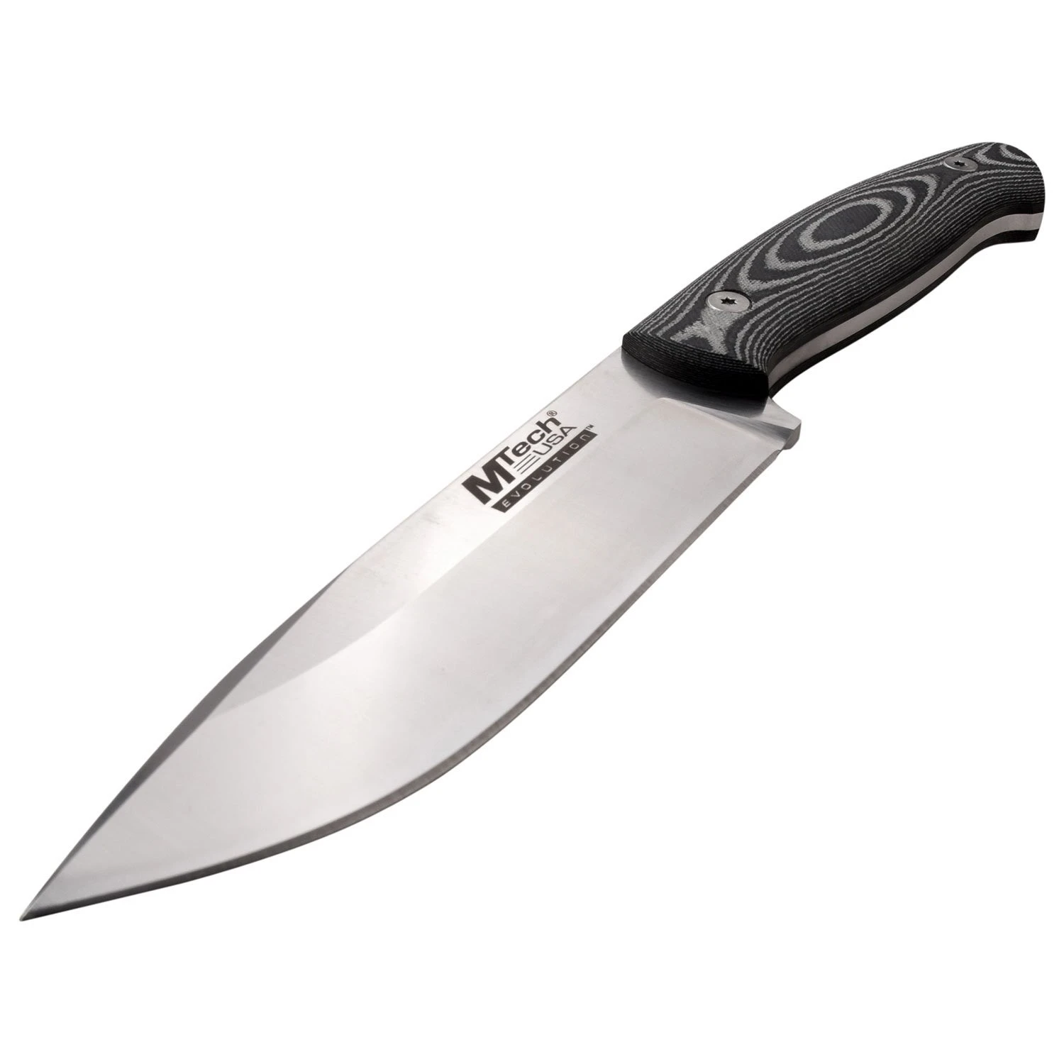 MTech Evolution Full, Extended Tang Fixed Blade Knife With Micarta Handle 4 MTech Evolution Full, Extended Tang Fixed Blade Knife With Micarta Handle - Image 2