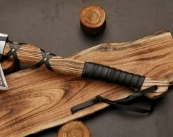 Hand Forged Vegvisir Viking Compass Axe 13 Hand Forged Vegvisir Viking Compass Axe -CUTLERY WHOLESALER Sales AX09 4