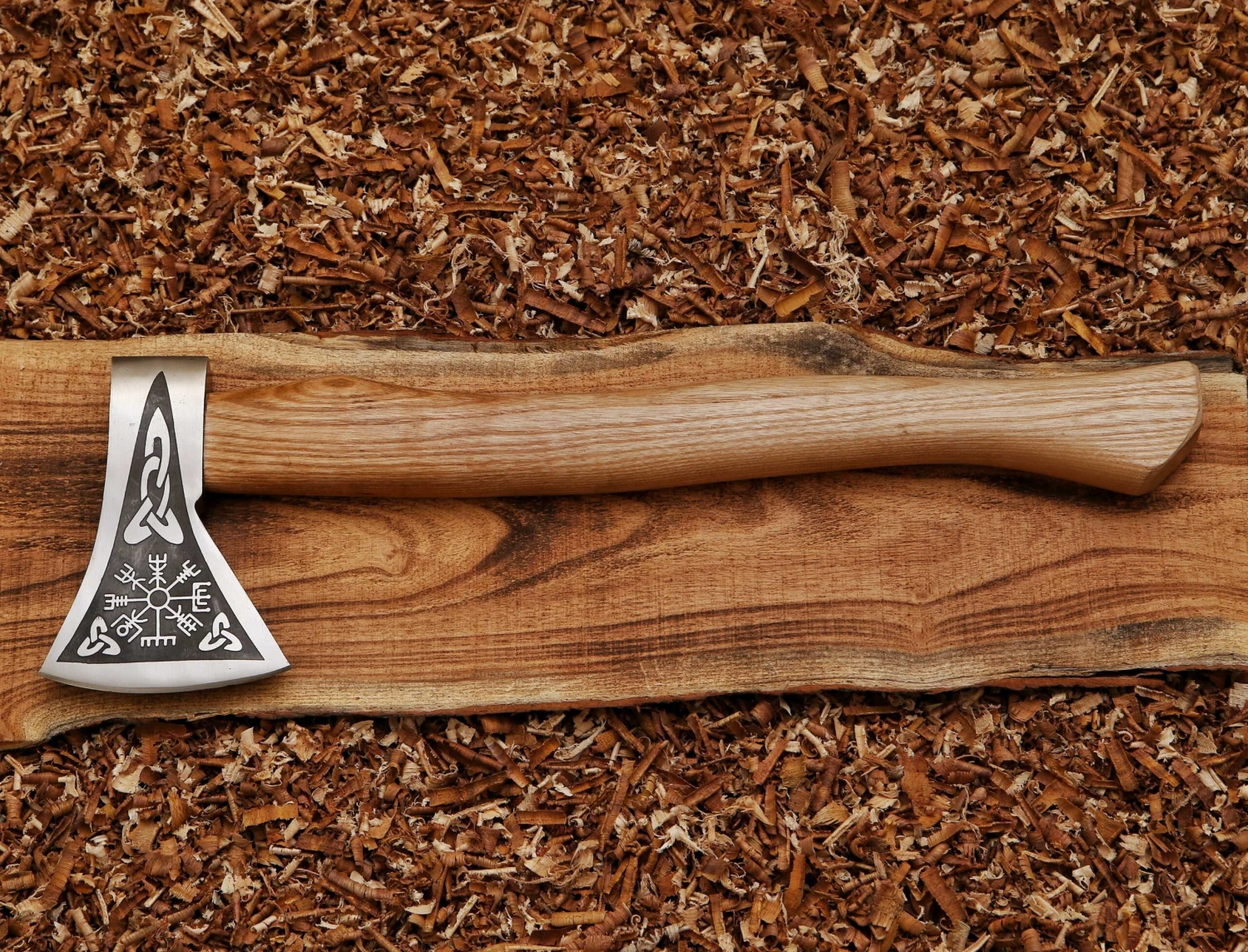 Vegvisir Viking Compass Axe Camping Hatchet 4 Vegvisir Viking Compass Axe Camping Hatchet - Image 2