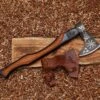 Carbon Steel Viking Battle Ready Axe 1 Carbon Steel Viking Battle Ready Axe -CUTLERY WHOLESALER Sales AX17 1