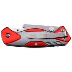 Busted Knuckle Garage Manual Folding Red Knife With Utility Cutter Blade 8 Busted Knuckle Garage Manual Folding Red Knife With Utility Cutter Blade -CUTLERY WHOLESALER Sales BKG FDR002 2
