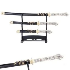 3 Pcs Highlander Connor MacLeod Katana Sword Set