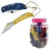 Keychain Knives - Asst. Colors - 36 Pieces -CUTLERY WHOLESALER Sales CJK