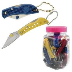 Keychain Knives - Asst. Colors - 36 Pieces