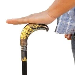 Eagle Tribute Golden Custom Sword Cane 9 Eagle Tribute Golden Custom Sword Cane -CUTLERY WHOLESALER Sales CS1909