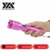 DZS Pink Delta Stun Gun 10 Million Volt Rechargeable With LED Flashlight 2 DZS Pink Delta Stun Gun 10 Million Volt Rechargeable With LED Flashlight -CUTLERY WHOLESALER Sales DZS1500PK1