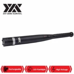 DZS Aluminum Stun Baton FlashLight BAT Stun Gun For Self Defense 7 DZS Aluminum Stun Baton FlashLight BAT Stun Gun For Self Defense -CUTLERY WHOLESALER Sales DZS25003