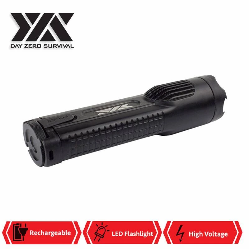 DZS Military Grade Aluminum Tactical High Power Stun Gun Flashlight 15M Volt 5 DZS Military Grade Aluminum Tactical High Power Stun Gun Flashlight 15M Volt - Image 3