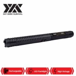 DZS Elite Tactical Stun Gun With 3 Functions LED Flashlight -CUTLERY WHOLESALER Sales DZS9002