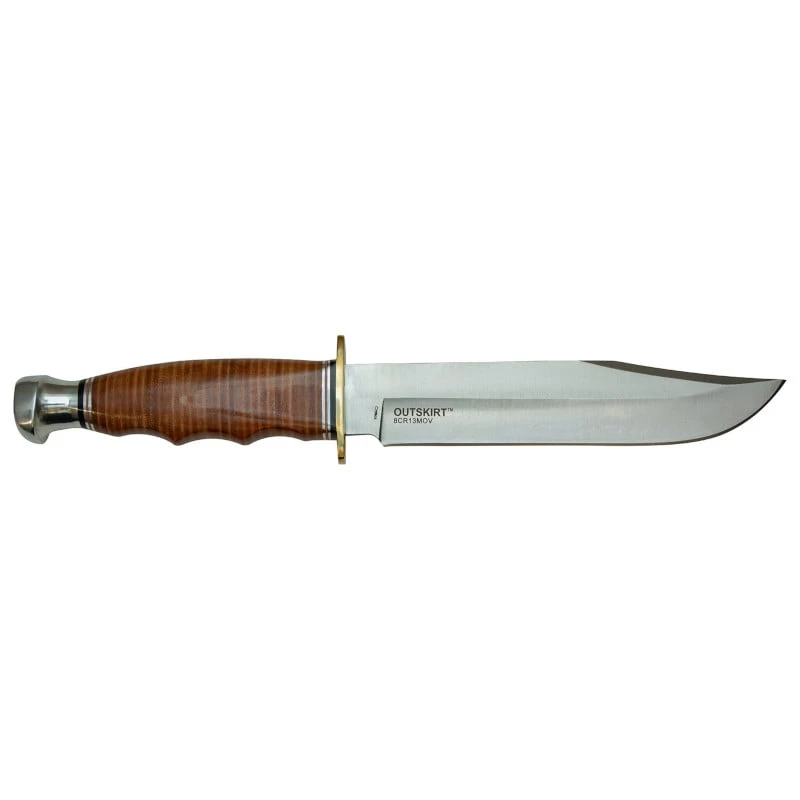 11.5 Inch Elk Ridge Fixed Blade Full Tang Hunting Bowie Knife 5 11.5 Inch Elk Ridge Fixed Blade Full Tang Hunting Bowie Knife - Image 3