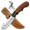 7 Inch Overall Gut Hook Hunting Knife With Sheath -CUTLERY WHOLESALER Sales ER198.1