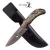 Elk Ridge 7.75 Inch Fixed Blade Hunting Knife Camo Coated Wood Handle 1 Elk Ridge 7.75 Inch Fixed Blade Hunting Knife Camo Coated Wood Handle -CUTLERY WHOLESALER Sales ER554CA
