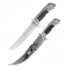 Antique Silver Bear Collectors Dagger Fixed Blade Hunting Knife With Scabbard -CUTLERY WHOLESALER Sales FL15208B 1