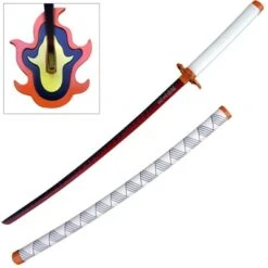 Kyojuro Rengoku Nichirin Sword Demon Killer Anime Samurai Katana