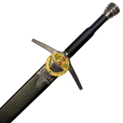 47" Black Fantasy Sword Witcher Killer Blade Movie Replica 7 47" Black Fantasy Sword Witcher Killer Blade Movie Replica -CUTLERY WHOLESALER Sales FL209107 2