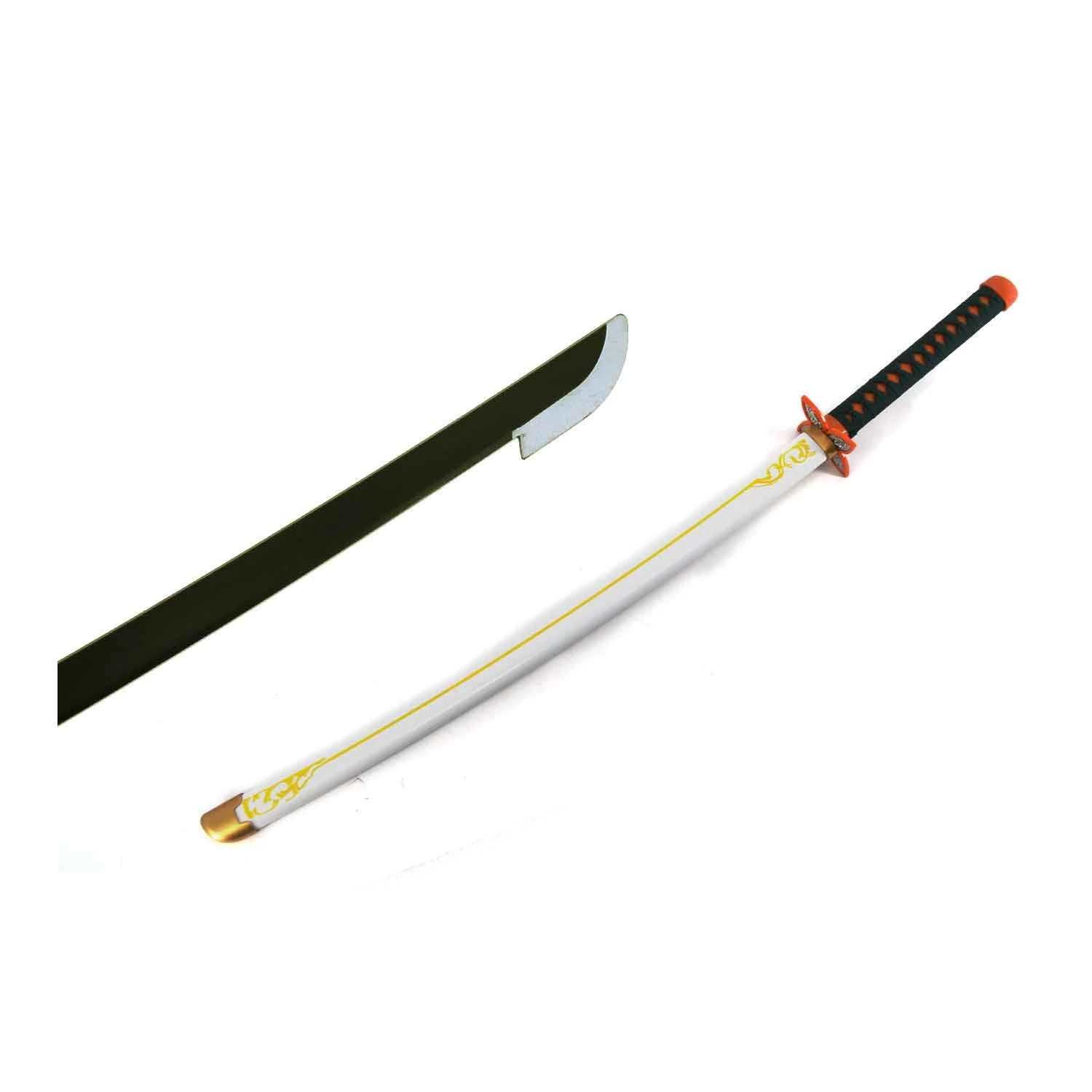 40" ABS Plastic Blade Shinobu Kocho Nichirin Katana Sword Demon Anime 4 40" ABS Plastic Blade Shinobu Kocho Nichirin Katana Sword Demon Anime - Image 2