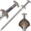 Fantasy Movie Replica Sword Stainless Steel Blade With Wooden Display Plaque -CUTLERY WHOLESALER Sales FL21967