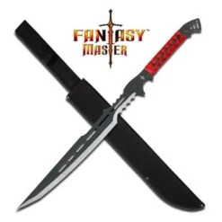 Apocalyptic Decapitator Sword (Zombies) 28" Overall With Scabbard