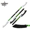 Combat Naginata Double Bladed Zombie Slicer Stick Sword -CUTLERY WHOLESALER Sales FMT053GN