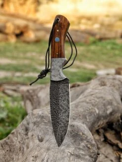 9.5" Hand Forged Steel Custom Handmade Hunting Skinning Knife -CUTLERY WHOLESALER Sales FRG26 7