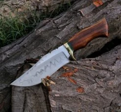 12.4" Hand Forged Custom Handmade Fixed Blade Bowie Knife -CUTLERY WHOLESALER Sales FRG49 3