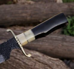 10.85" Damascus Steel Custom Handmade Fixed Blade Bowie Knife -CUTLERY WHOLESALER Sales FRG50 4