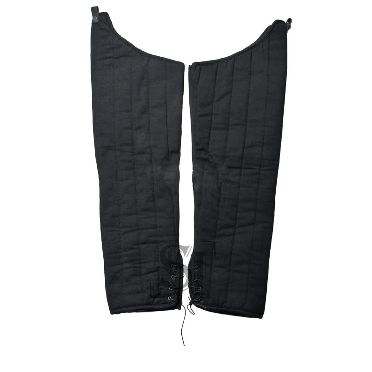 Functional Medieval Gambeson Leg Armour Cotton Padded Leggings Protector 3 Functional Medieval Gambeson Leg Armour Cotton Padded Leggings Protector