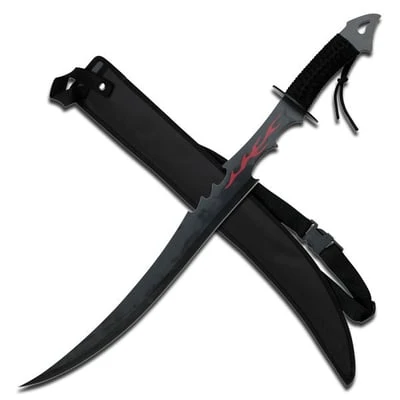 Full Tang Secret Agent Ninja Sword With Nylon Sheath 3 Full Tang Secret Agent Ninja Sword With Nylon Sheath