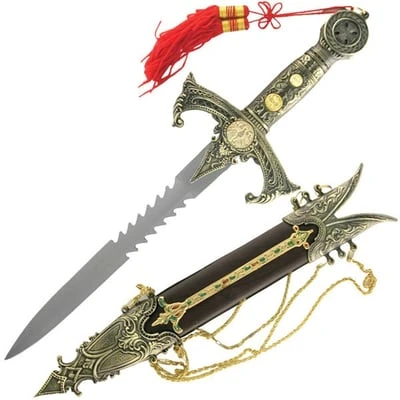 Medieval Knights Templar Dagger Knife Sword 3 Medieval Knights Templar Dagger Knife Sword